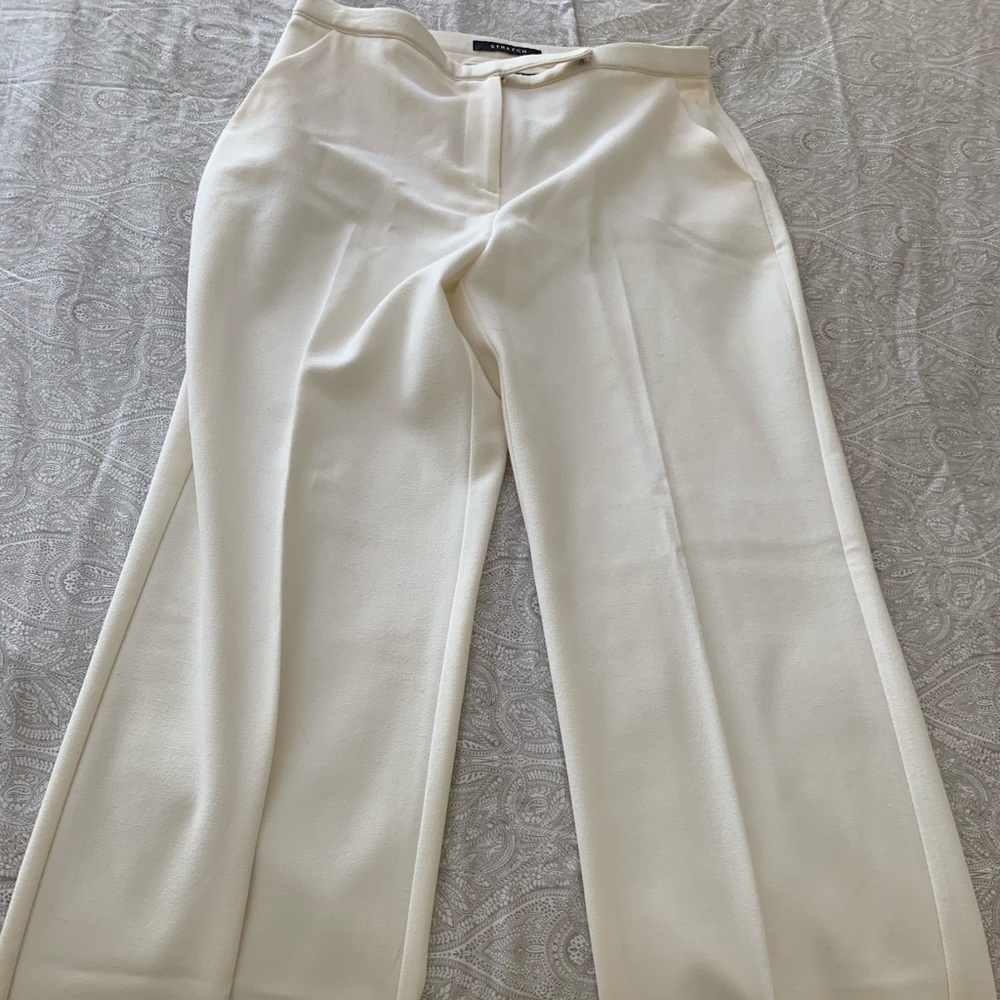 White dress pants
